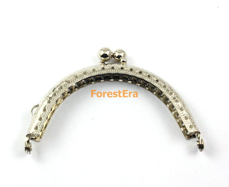 Purse Frame 8 5cm Silver Bag Handbag Kjj11 Image 0