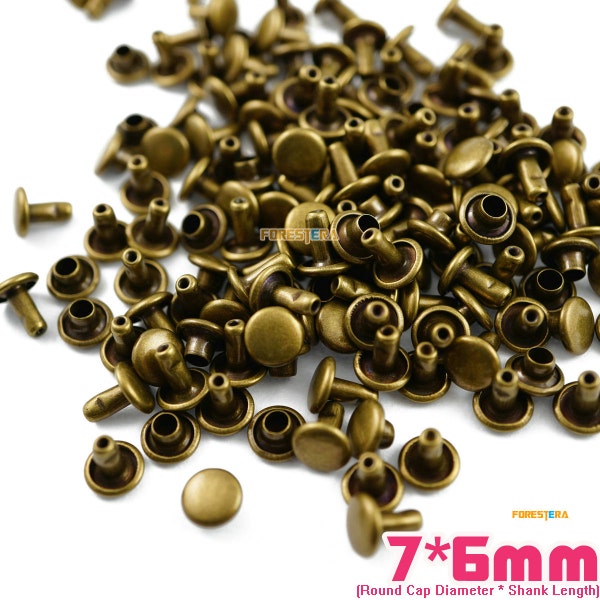 Antique Brass Rivets - Etsy