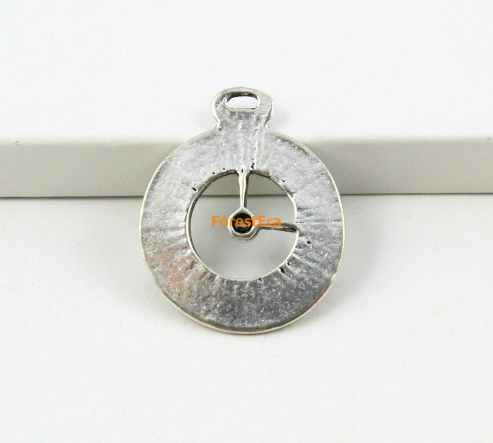 20pcs Antique Silver Clock Charm Clock Pendant 25x20mm Etsy