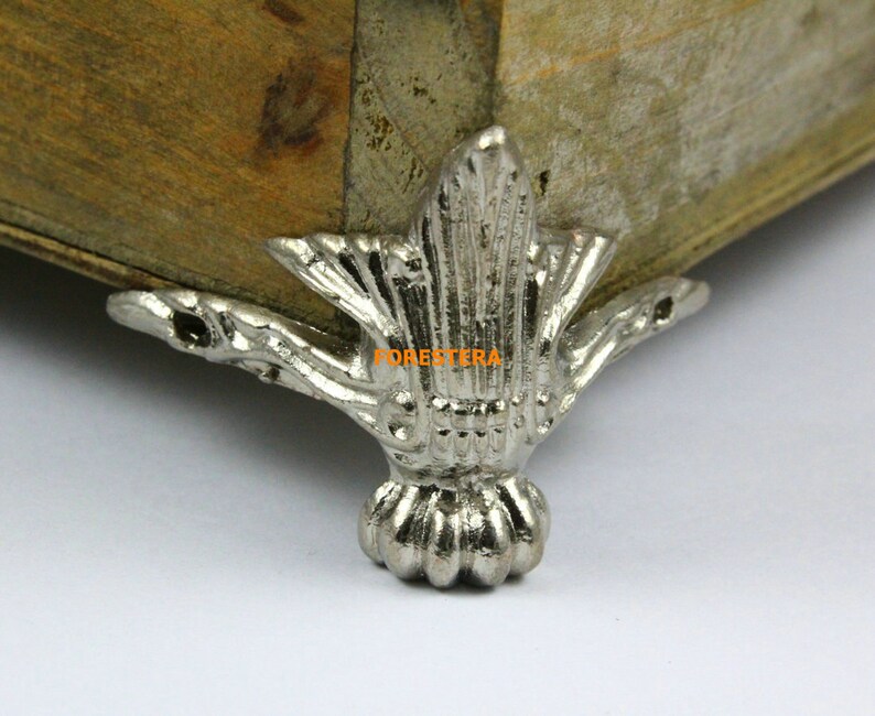 4pcs Silver Jewelry Box Feet Animal Box Leg Case Feet 42x30mm Etsy UK