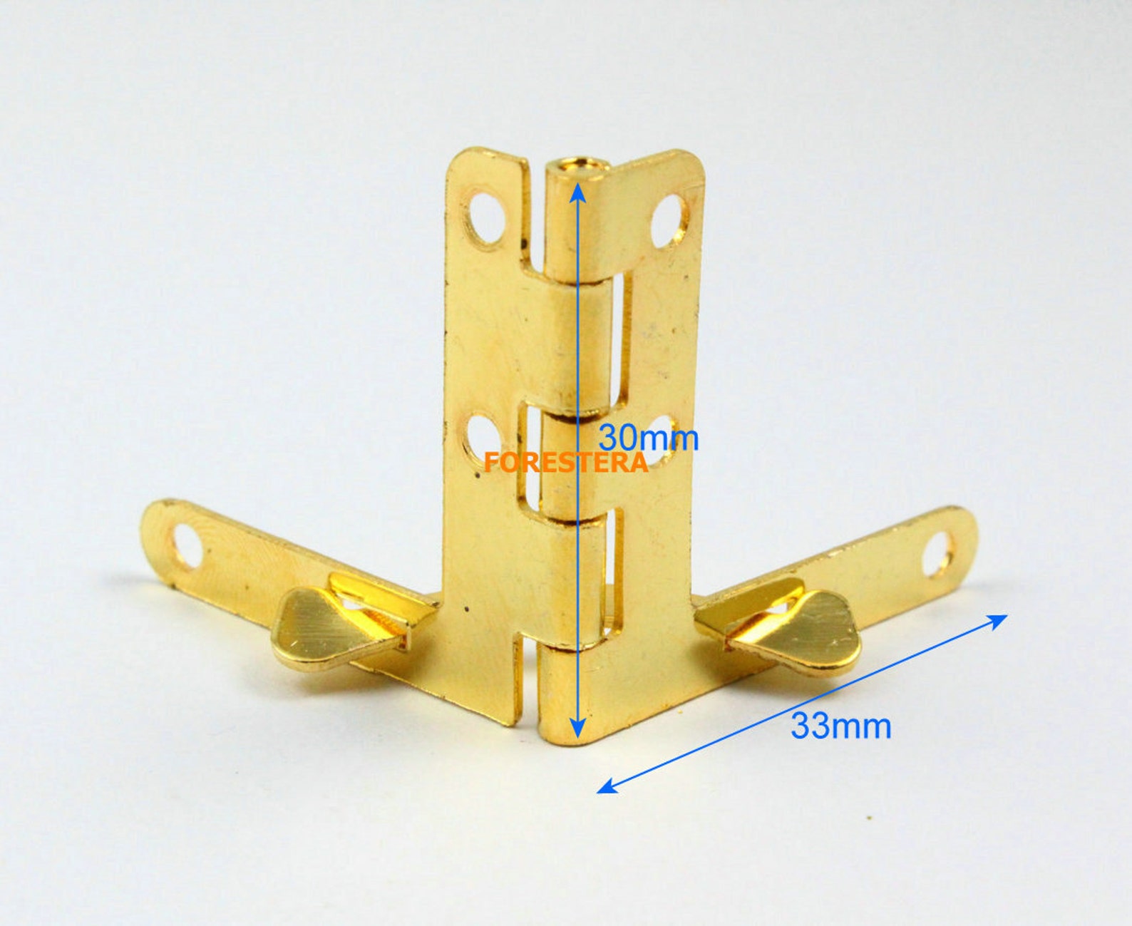 20pcs Gold Jewelry Box Hinge 33x30mm HINGE23 Etsy