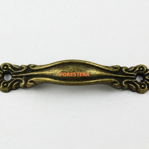 1Pcs Dresser Handle Drawer Knob Pull Cabinet Cupboard Handle Knob Antique Brass Decorative Furniture Knob 65x12mm (HD52)