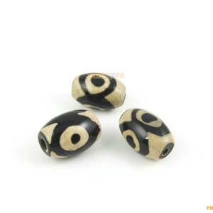 12x8mm Dzi Agate Bead Oval Agate Bead for Jewelry (BEAD-A31-01)