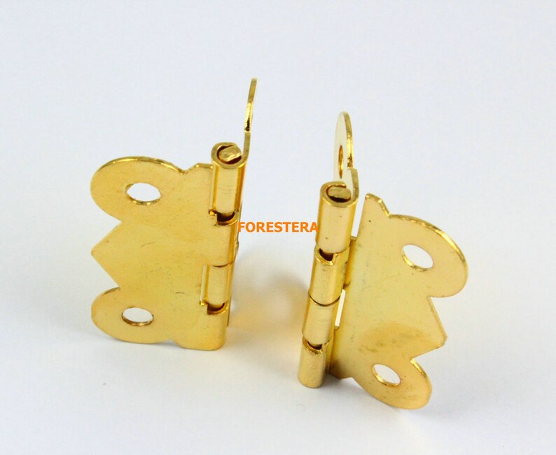 10pcs Gold Small Hinge Box Hinge 40x33mm HINGE19 Etsy