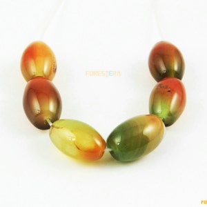 12x8mm Peacock Agate Bead Peacock Oval Agate Bead voor sieraden (BEAD-A27-01)