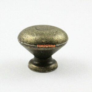 1Pcs Dresser Handle Drawer Knob Pull Cabinet Cupboard Handle Knob Antique Brass Decorative Furniture Knob 25x20mm (HD15)