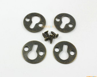 10Pcs Antique Brass Photo Frame Hook Hanging Photo Frame Hanger 25mm (BPFH25mm)