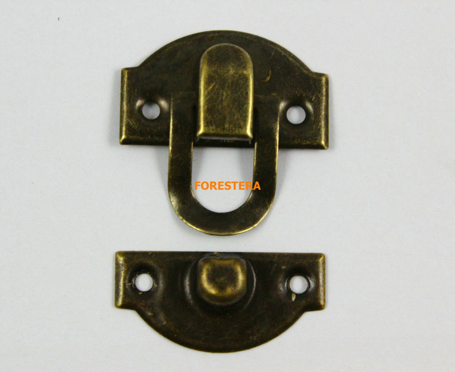 20pcs Antique Brass Jewelry Box Hasp Latch Lock 29x27mm With Etsy