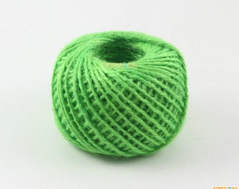 50 Yards 2mm Hemp Cord Green Hemp Rope Hemp Twine (MS02)
