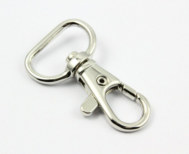 20 Pcs 45x20mm Swivel Snap Hook Metal Lanyard Hook Paracord Etsy