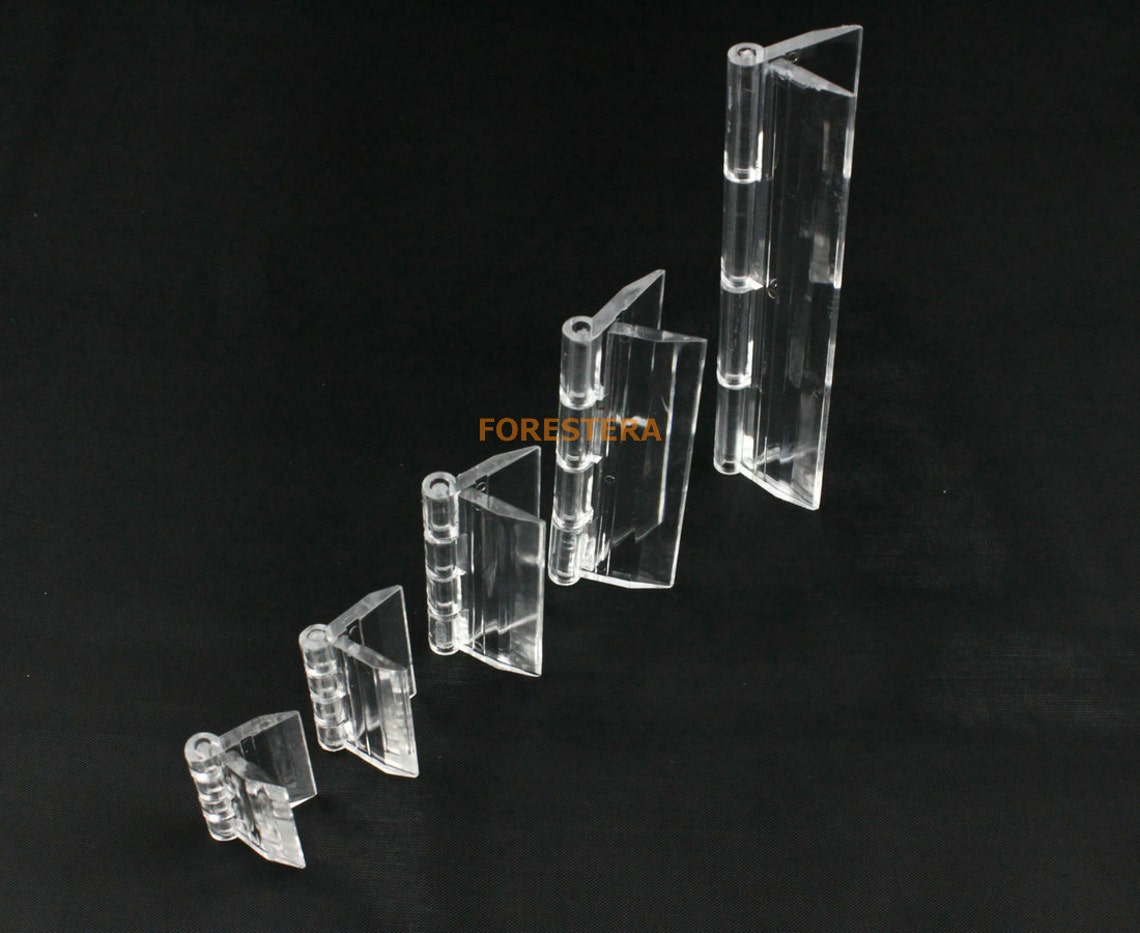Clear Acrylic Plastic Hinges Plexiglass Hinge - Etsy