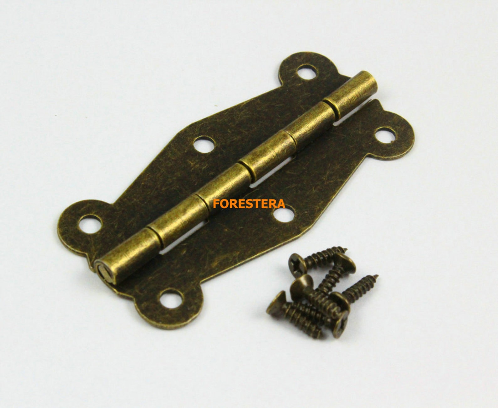 10pcs Antique Brass Small Hinge Box Hinge 51x24mm HINGE17 Etsy UK