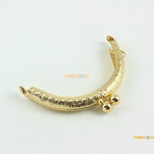Purse Frame 8.5CM Gold Purse Frame Handbag Frame (KJJ11-A)