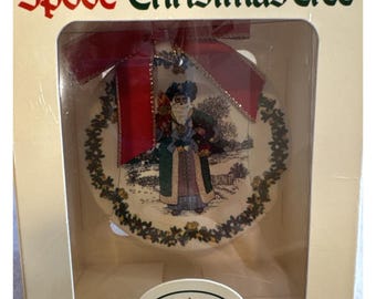 Árvore de Natal Spode: Papais Noéis ao Redor do Mundo - 1º da Série - Papai Noel Britânico - Inglaterra
