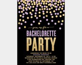 Printable - Shimmer & Shine Bachelorette Party Invitation