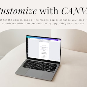Electronic Digital Wedding Invitation Canva Template Package Shareable Mobile Text Instant Download Invite, RSVP and Details Card image 9