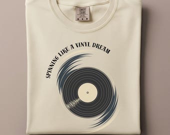 Retro Vinyl Record Graphic Tee, Stevie Nicks inspiriert