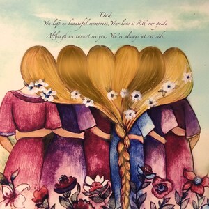 Cadeau pour soeurs, meilleur ami, autonomisation pour les femmes, oeuvre d'art féminine, tirages d'art pour elle, cadeau sentimental.
