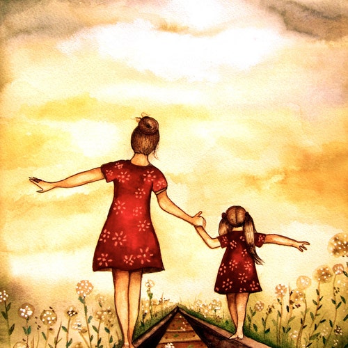 Gift for Mom Son Bedroom wall Art Decor Love Boy Artwork Etsy