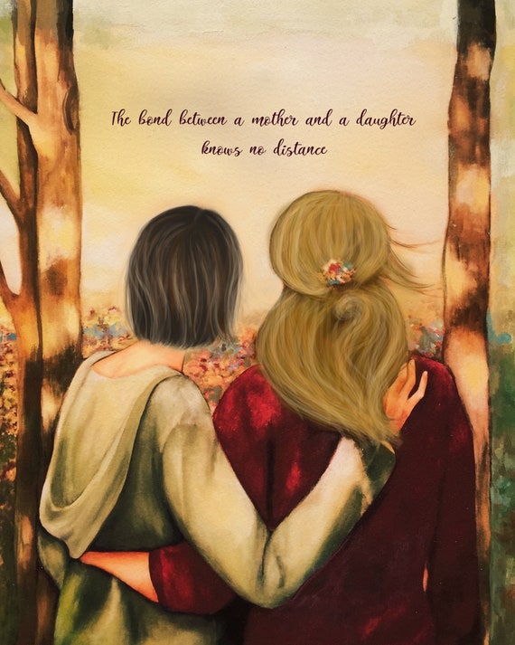 Gift For Mom Wall Art Decor Love Artwork Gift For Etsy