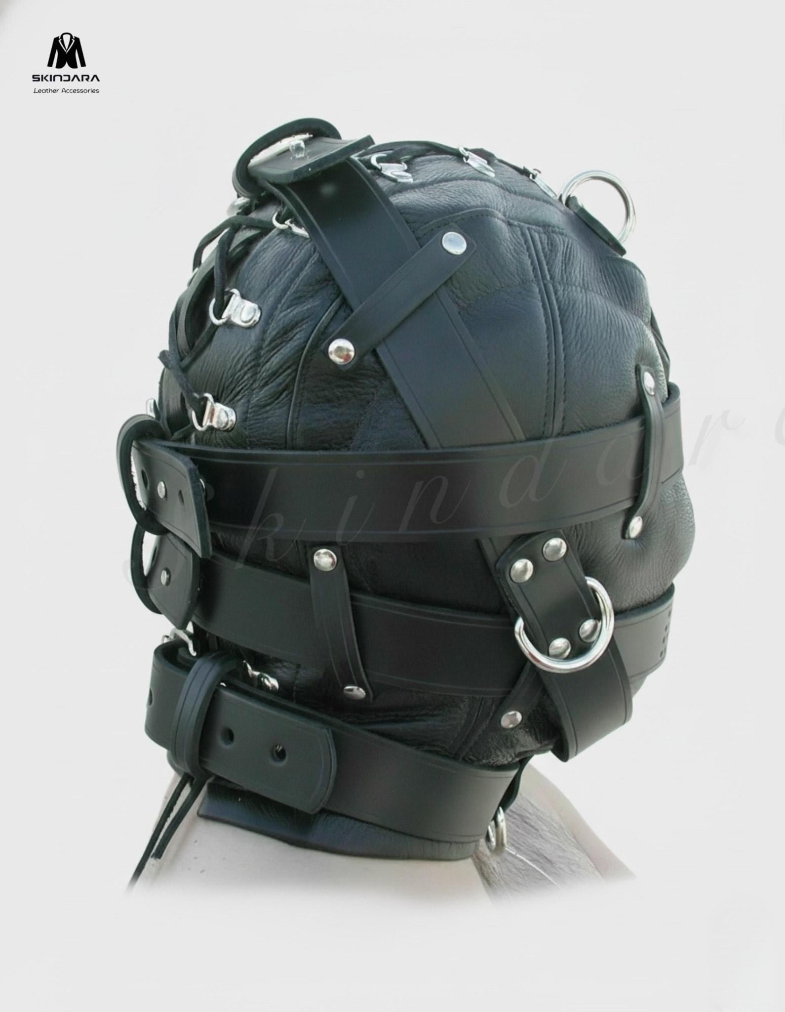 bdsm motorcycle helmet Fetish Helmet