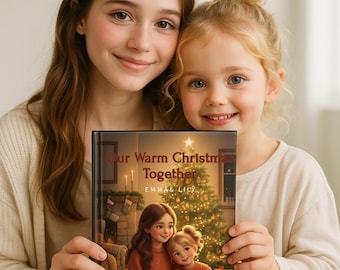 Personalized Christmas Sibling Story Book | Custom Kids Photo Gift