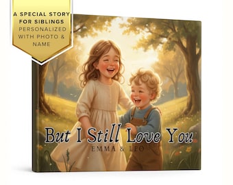 Personalized  book for siblings. Costume photo  name best friends book for two kids. gift for cousins brothers and sisters. Valentine Gift