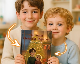 Personalized Children's Photo Book • Siblings Holiday Story