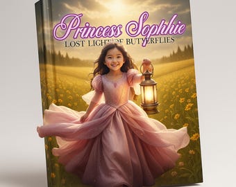 Cuento de princesas personalizado con nombre y foto de la niña - Libro de aventuras de cuentos de hadas personalizado para niñas