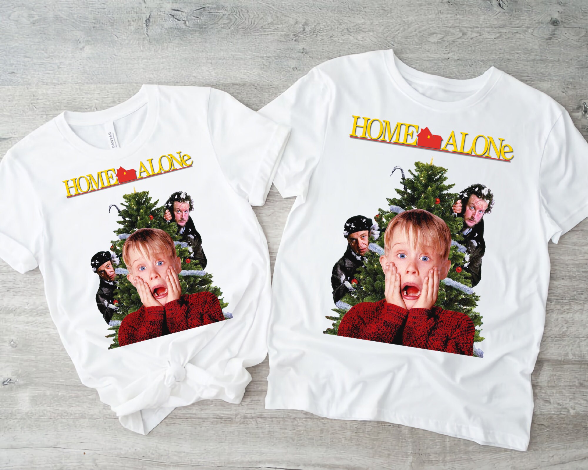 Discover Home Alone Christmas Couple Matching shirt, Kevin Home Alone