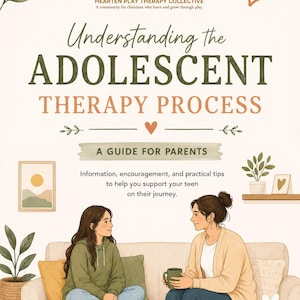 Adolescent Therapy Parent Packet | Teen Therapy Guide for Parents | Counseling Office Resource | Mental Health Handout | Printable PDF
