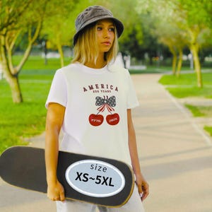 Celebrate 250 Years of American Freedom in Style.America 250 Years Patriotic Graphic T-Shirt | 1776–2026 USA Celebration Tee | Unisex XS–5XL