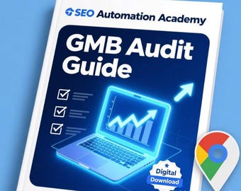 GMB Audit Template | Google Business Profile SEO Guide | Local SEO Checklist | Digital Download for Agencies & Freelancers