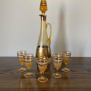 Crystal Bohemia Decanter Set - Etsy