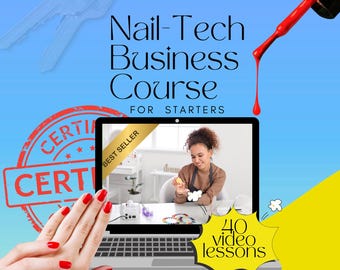 Nail Business Course | Online Training to Start & Grow a Nail Tech Business + Certificate
