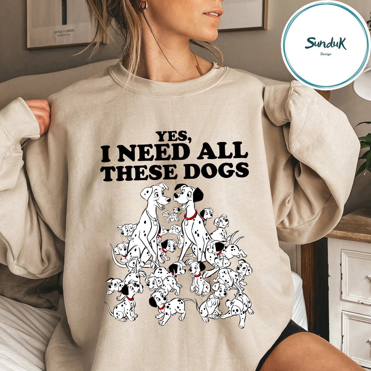 Discover Disney 101 Dalmatians Family Sweatshirt