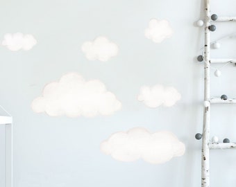 cloud wall decal wall decal decal bedroom wall Cloud decal