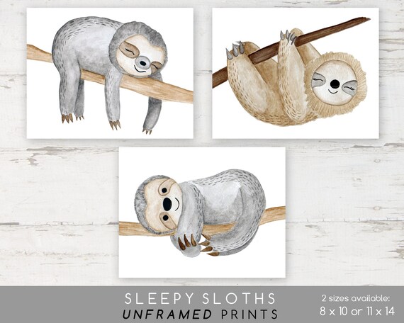 sloth themed nursery