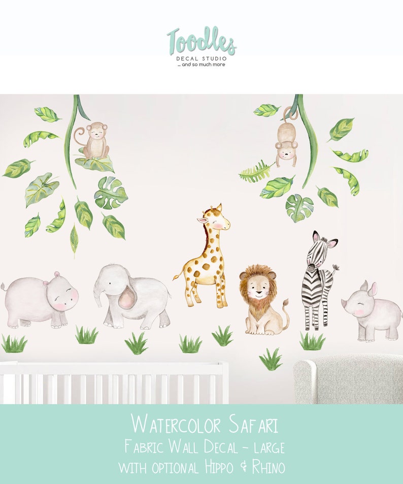 baby shower gift Baby elephant decal elephant wall art name wall decal elephant wall decal baby room decal