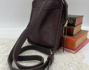 Vintage Coach Willis Bag, British Tan Leather, Brass Hardware - Etsy
