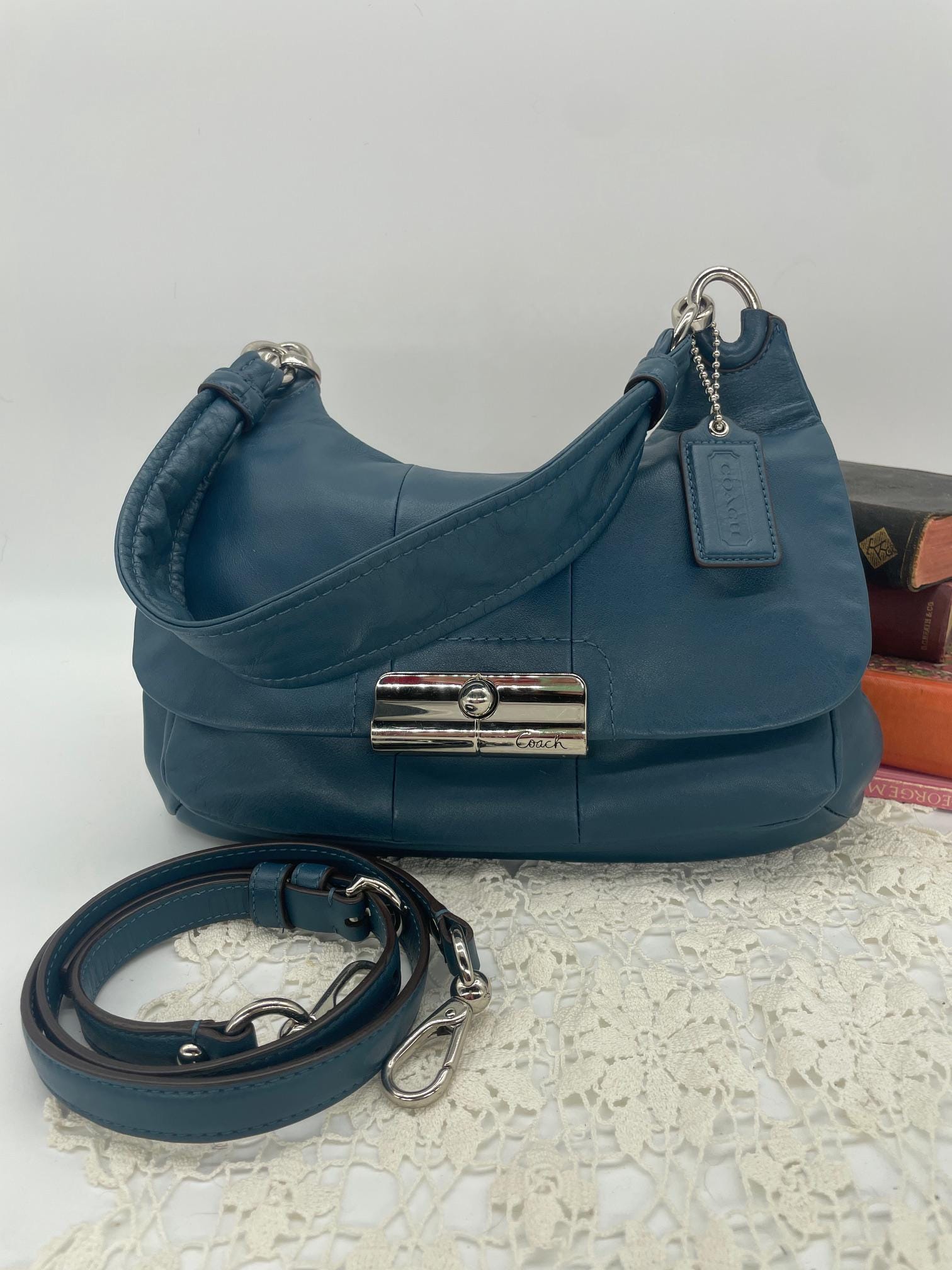 Turquoise Coach Y2k Purse - Etsy Canada