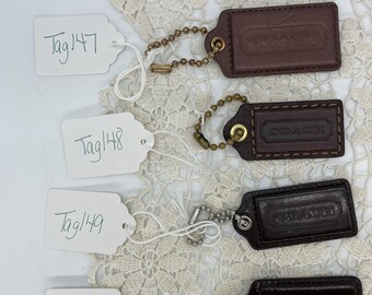 Vintage Coach Hangtags - Sold Separately - Etsy