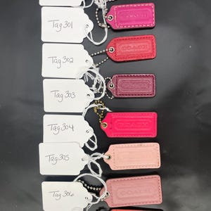 Coach Hangtags - Etsy