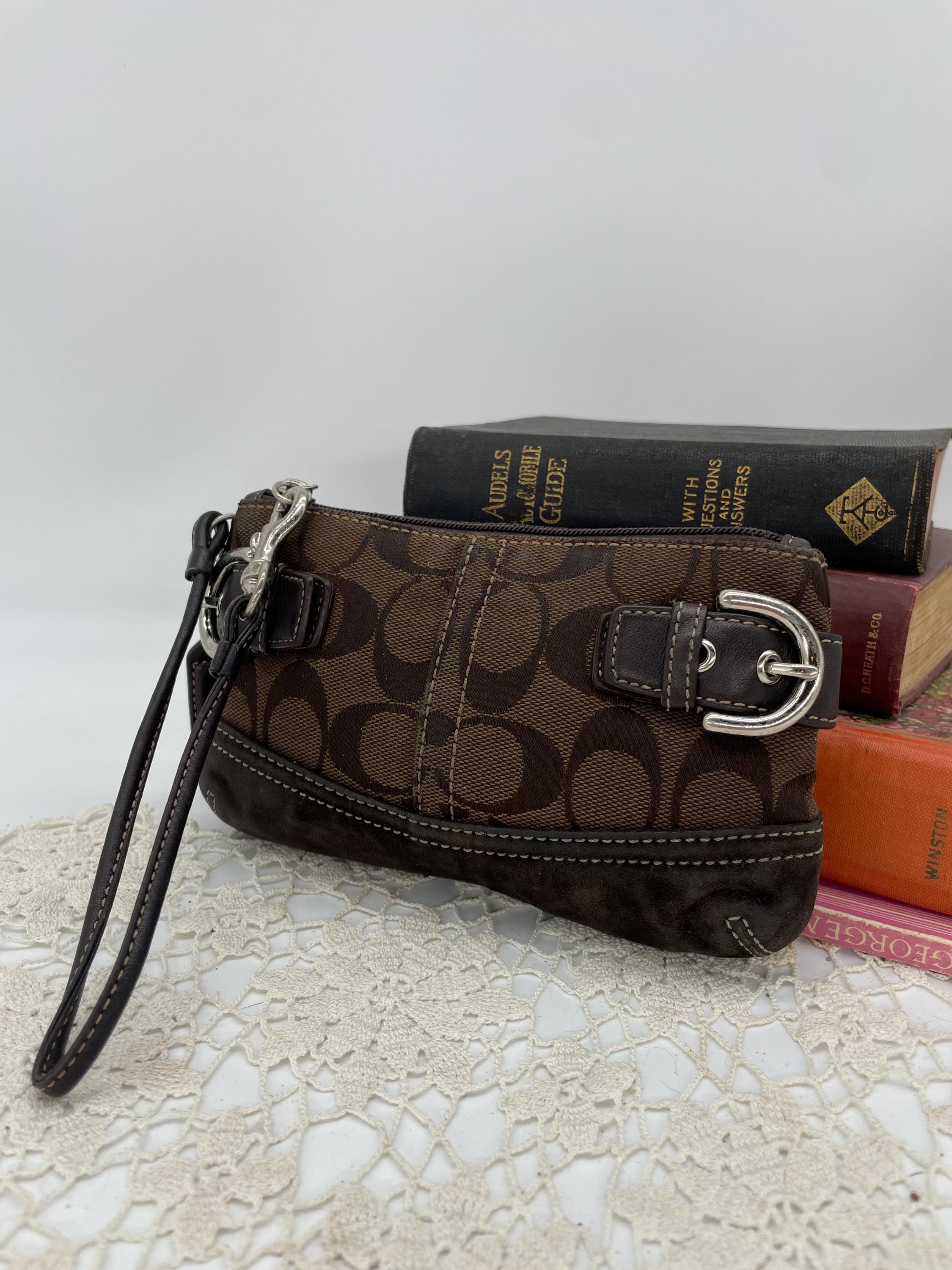 Vintage Coach Mini Pouch - Etsy