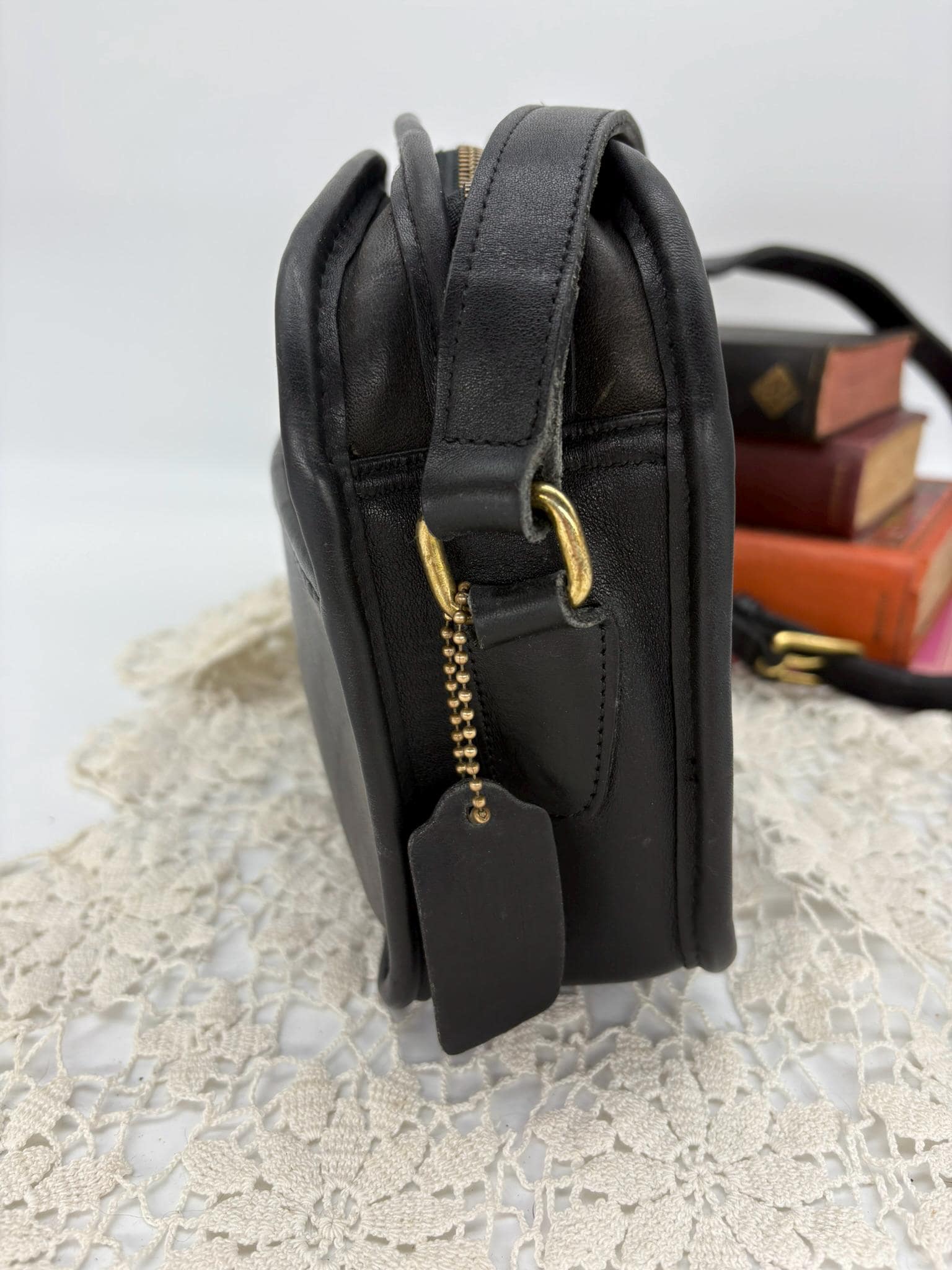 Vintage Coach NYC Black Camera Bag - Style 9760 - Etsy