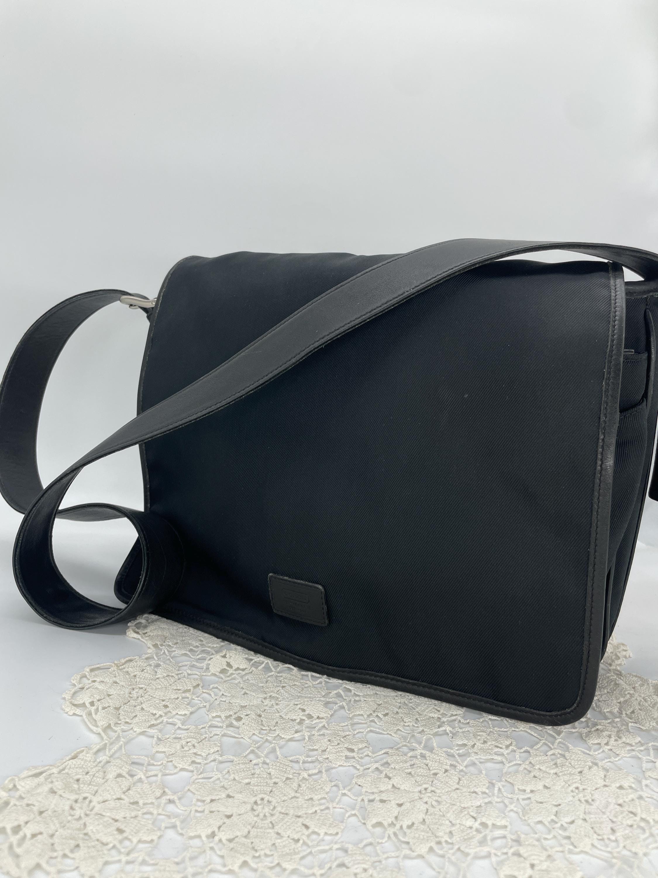 Vintage Coach Messenger Bag - Etsy
