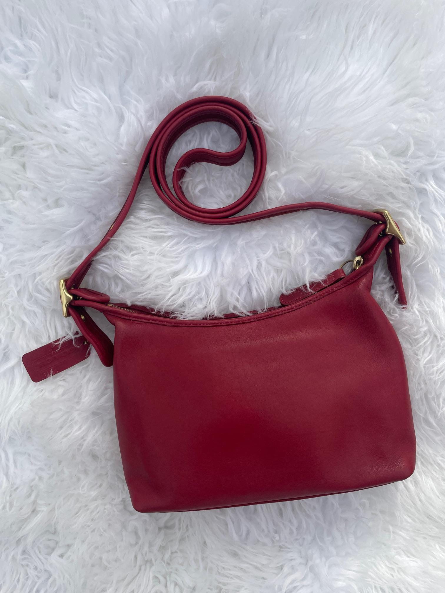 old coach Ergo hobo red leather bag y2k 【公式通販】