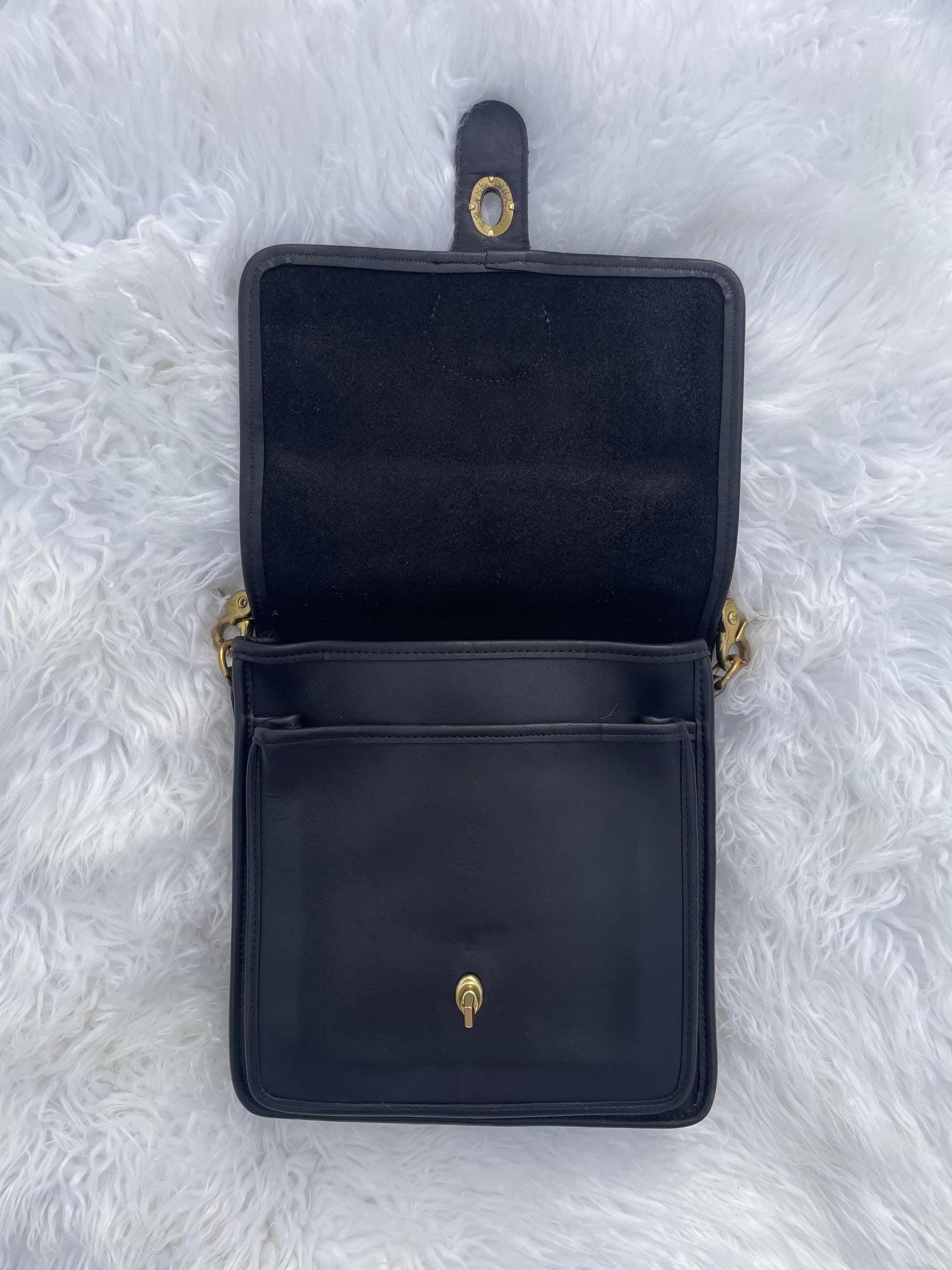 Vintage Coach Black Station Bag - Style 5130 - Etsy