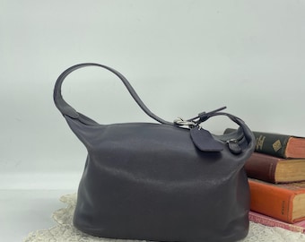 バッグ Vintage Coach Leather Hobo Bag 4145 Vintage Coach Ink Mini Hobo - Style 4145 - Etsy