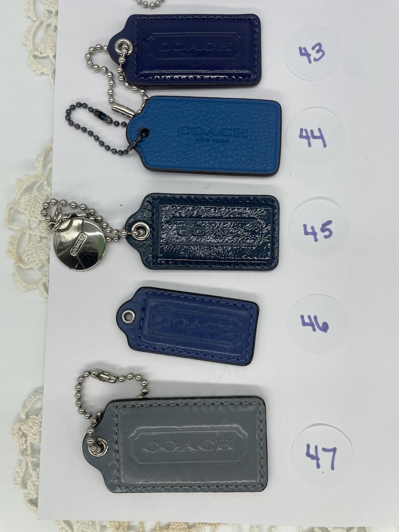 Vintage Coach Hangtags - Sold Separately - Etsy